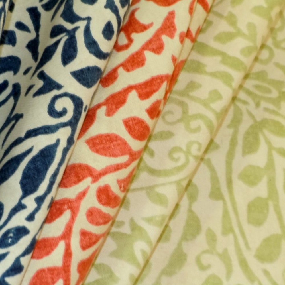 Cotton Cast a Shadow Fabric Celery - Picture 6 of 6